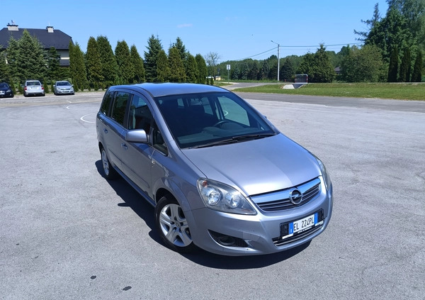 Opel Zafira cena 19899 przebieg: 158000, rok produkcji 2010 z Kcynia małe 436